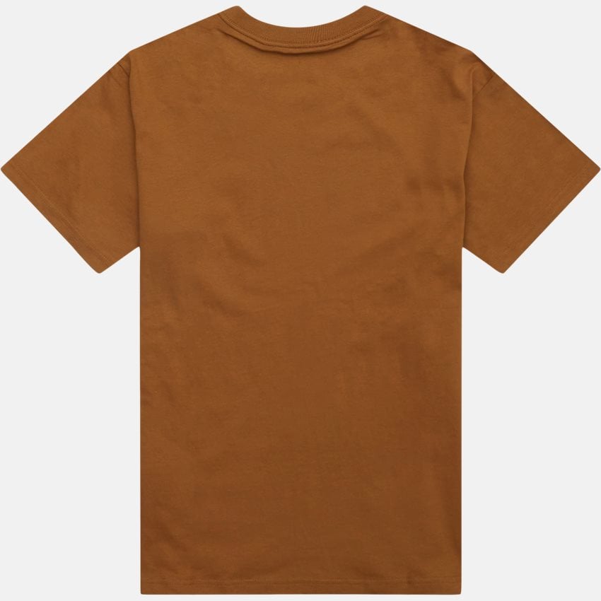 Carhartt WIP T-shirts S/S COLD I030986 HAMILTON BROWN